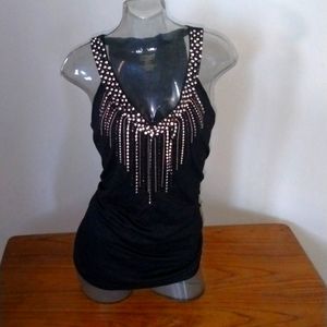 Rhinestone Tank